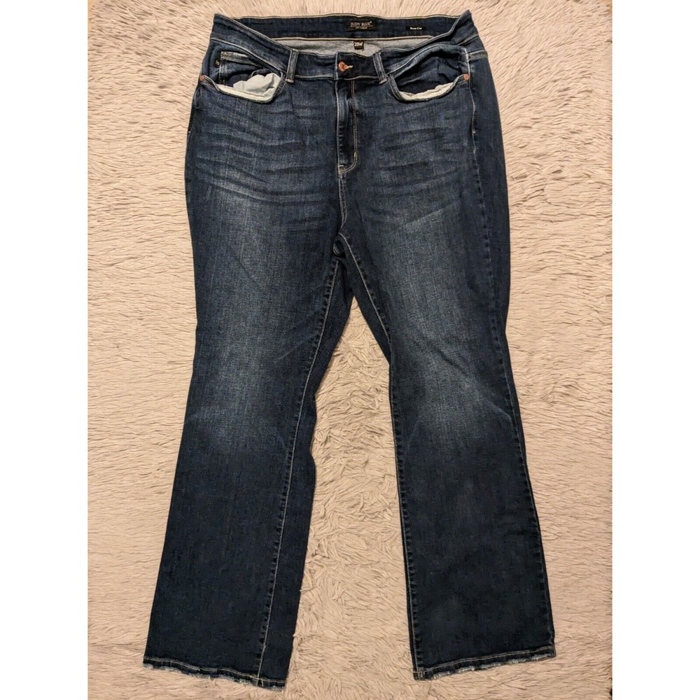 Judy Blue Bootcut Jeans Womens Plus Size 20W High Rise Denim